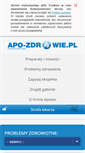 Mobile Screenshot of apo-zdrowie.pl